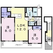 ステラ Ⅱの間取り画像