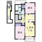 ひなたⅡAの間取り画像