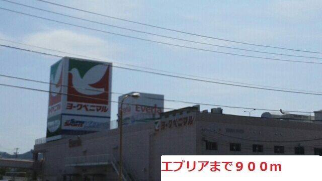 近くのエブリアまで900m（徒歩12分）