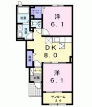 ボヌールKM Bの間取り画像