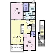ラッフィナートの間取り画像