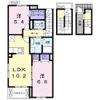 クリント ブライアント 3号館の間取り画像