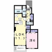 ハイソラーレ Ⅰの間取り画像