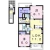 ハイソラーレ Ⅲの間取り画像