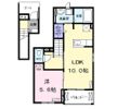ボヌール Ⅰの間取り画像