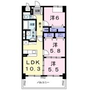 エテルノ・パラッツオ Kの間取り画像