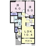 アクアーリオ Ⅱの間取り画像