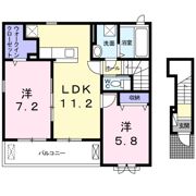 ベルアンジュの間取り画像