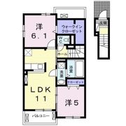 ヴィラ ムツミの間取り画像