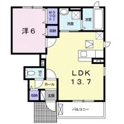 プティボヌールⅡの間取り画像