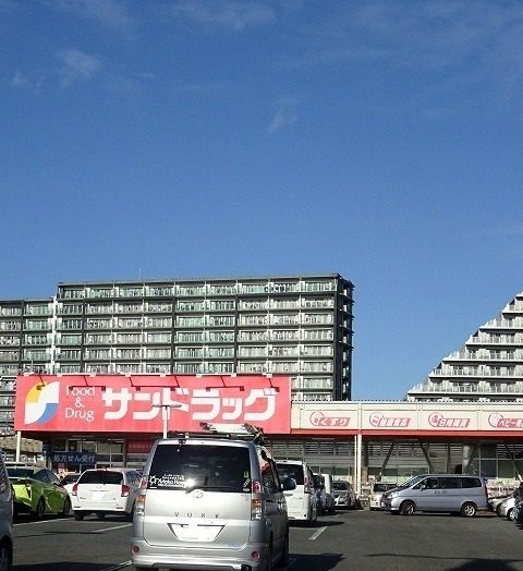 近くのサンドラッグまで1,000m（徒歩13分）