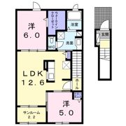 アヴァンティの間取り画像