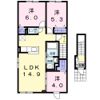 アンソレイエ 壱番館の間取り画像
