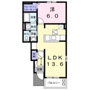 クリスタルBの間取り画像