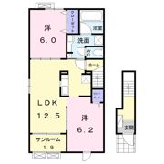 アールスメールⅡの間取り画像