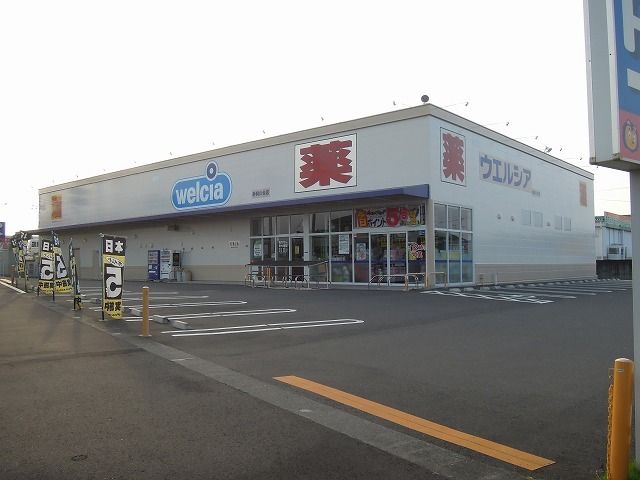 近くのウエルシア静岡川合店まで650m（徒歩9分）