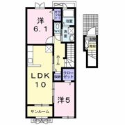 パラダリア Cの間取り画像