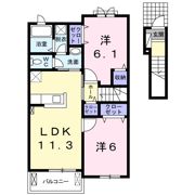 グランソレイユ （北郡山町）の間取り画像