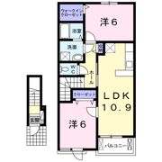 ソレイユ アサの間取り画像