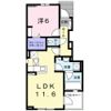 アンソレイエⅤの間取り画像