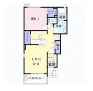 ガーデン フィオーレ Ⅱの間取り画像