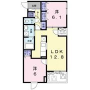 プラウド久世の間取り画像