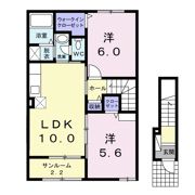 サニーガーデンⅠの間取り画像