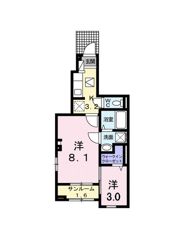 大供ハイマートの間取り画像