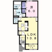 ライツ・カーサBの間取り画像