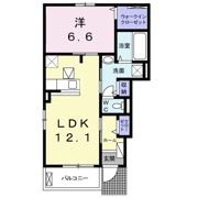 ミルアージュIの間取り画像