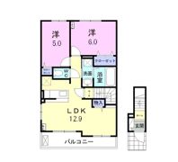 アルペジオ Aの間取り画像