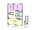 アルペジオ Aの間取り画像