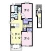 フロレゾンの間取り画像