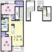 ハッピースマイルⅠの間取り画像