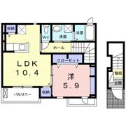 カーサ アリエッタBの間取り画像