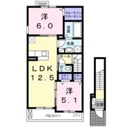フラミンゴの間取り画像
