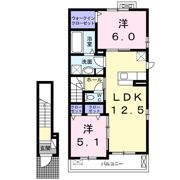 フラミンゴの間取り画像