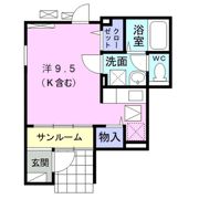 ソレアード ビビエンダの間取り画像