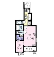 プラシード Ⅰの間取り画像