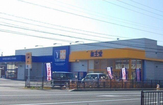 近くの薬王堂まで750m(徒歩10分)