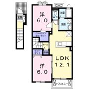 フロー デ セリシール Ⅱの間取り画像