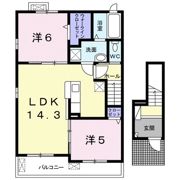 アプリコットガーデンの間取り画像