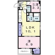 グリーンナギの間取り画像