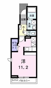 ベルピースの間取り画像