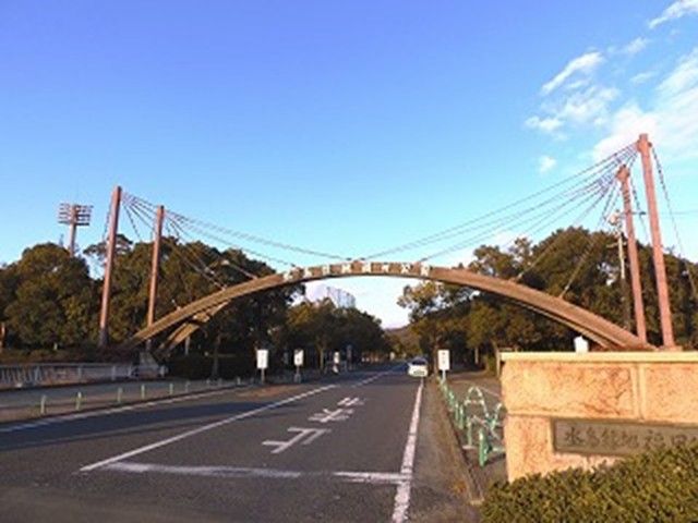 近くの福田公園まで800m(徒歩10分)