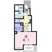 ラ プロスペリテ Aの間取り画像