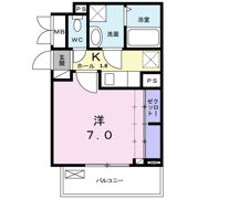 ジャスミン Bの間取り画像