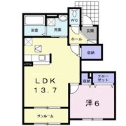 モリオンの間取り画像