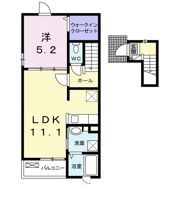 メゾンドールの間取り画像