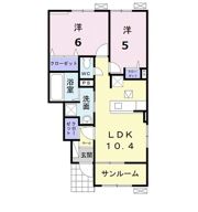 Ange224 Bの間取り画像